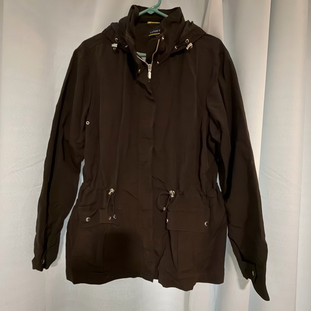 Lands' End Dark Brown Outerwear